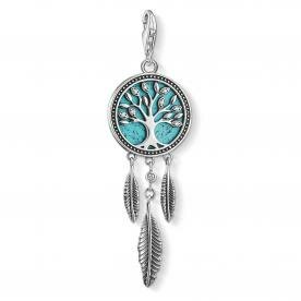 Thomas Sabo Türkiz álomfogó charm családfával 1844-646-17