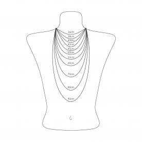 Thomas Sabo Türkiz láncos állítható charmtartós ezüst nyaklánc KE2188-404-17-L45V