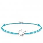 Thomas Sabo Türkiz textil karkötő pálmafával LS112-173-17-L20