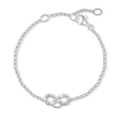 Thomas Sabo Végtelen ezüst charm karkötő X0204-001-12-L19.5