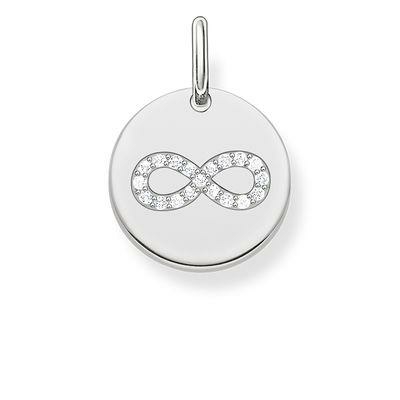 Thomas Sabo Végtelen szerelem ezüst medál cirkóniával - Love Coins LBPE0004-051-14