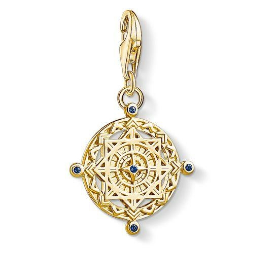 Thomas Sabo Vintage arany iránytű charm 1662-922-39