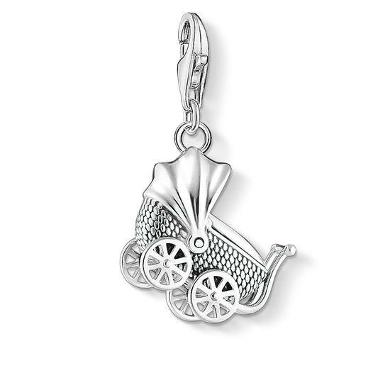 Thomas Sabo Vintage babakocsi ezüst charm 1693-637-21