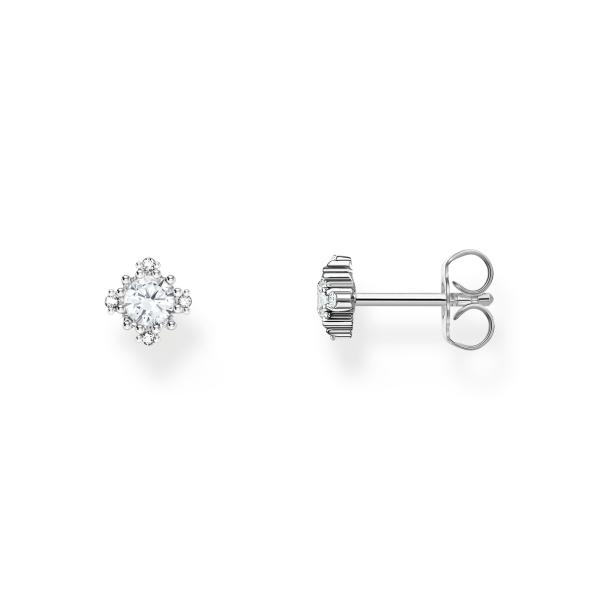 Thomas Sabo Vintage ezüst fülbevaló áttetsző cirkóniával H2311-051-14