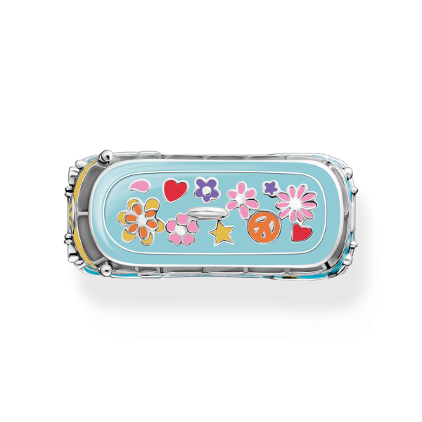 Thomas Sabo Volkswagen hippi busz ezüst medál PE979-664-7