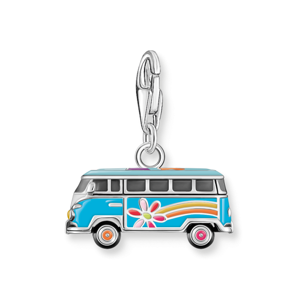 Thomas Sabo VW kisbusz színes ezüst charm 2210-664-7