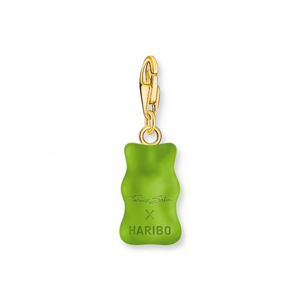 Thomas Sabo Zöld Haribo gumi maci charm 2192-413-6