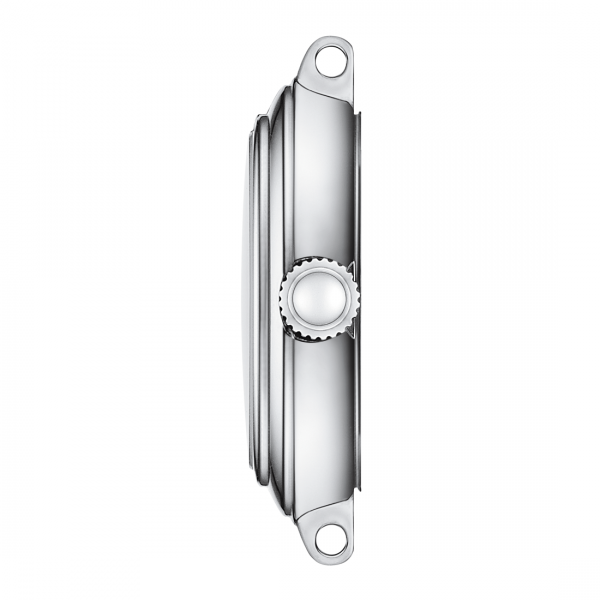 Tissot Belissima kék számlapos ezüst női karóra T1260101113300