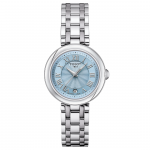 Tissot Belissima kék számlapos ezüst női karóra T1260101113300