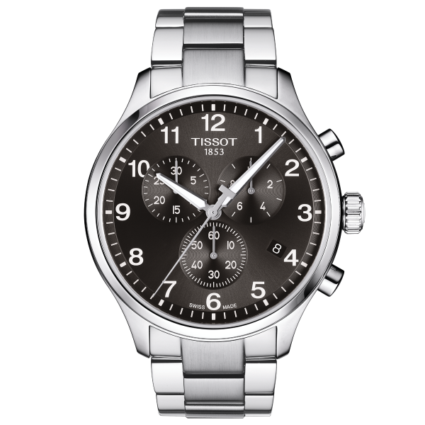 Tissot Chrono XL classic fekete számlapos férfi óra T1166171105701