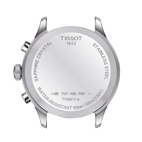 Tissot Chrono XL classic kék számlapos férfi óra T1166171104701