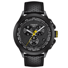 Tissot Cycling Chronograph Tour de France 2022 Special Edition fekete karóra T1354173705100