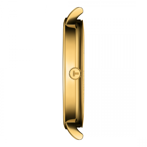 Tissot Everytime arany színű mesh szíjas férfi karóra T1434103302100