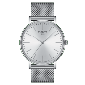 Tissot Everytime ezüst színű férfi óra T1434101101100