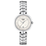 Tissot Flamingo gyémánt indexes gyöngyház női karóra T0942101111601