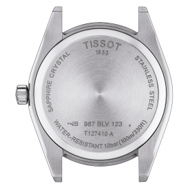 Tissot Gentlemam kék számlapos quartz férfi óra T1274101104100