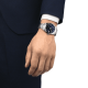Tissot Gentleman powermatic 80 silicium kék számlapos férfi óra T1274071104100