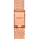 Tissot Lovely négyszögletes rozé női óra gyémántokkal T0581093345600