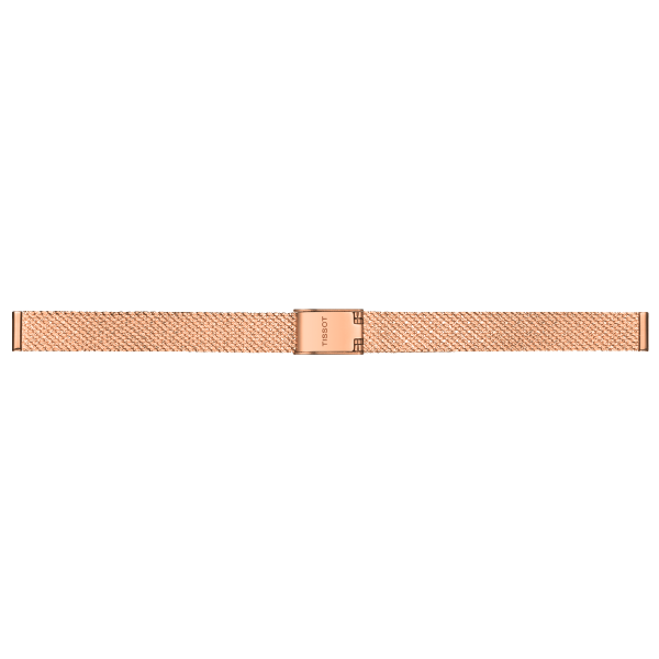 Tissot Lovely négyszögletes rozé női óra gyémántokkal T0581093345600