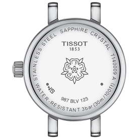 Tissot Lovely Round csiszolt üveges női karóra T1400091111100