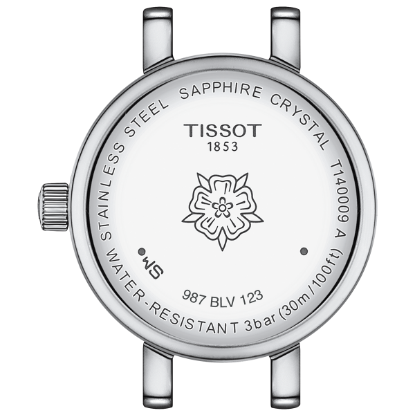 Tissot Lovely Round csiszolt üveges női karóra T1400091111100