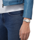 Tissot My lady ezüst színű női óra rozé mutatókkal T1320101111100