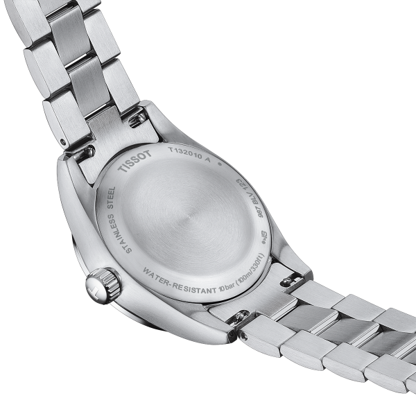Tissot My lady ezüst színű női óra rozé mutatókkal T1320101111100