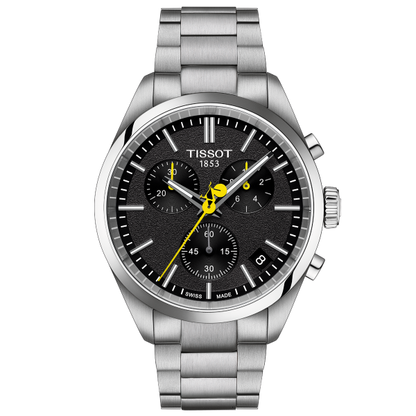 Tissot PR 100 'Tour de France' fekete chronograph férfi karóra T1504171105100