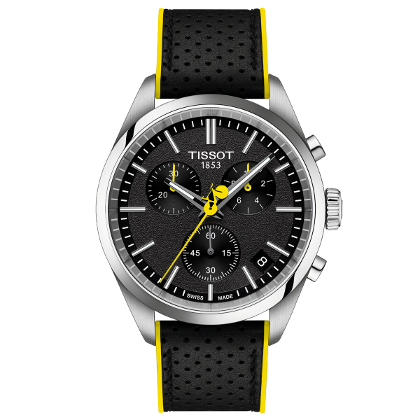 Tissot PR 100 'Tour de France' fekete chronograph férfi karóra T1504171105100