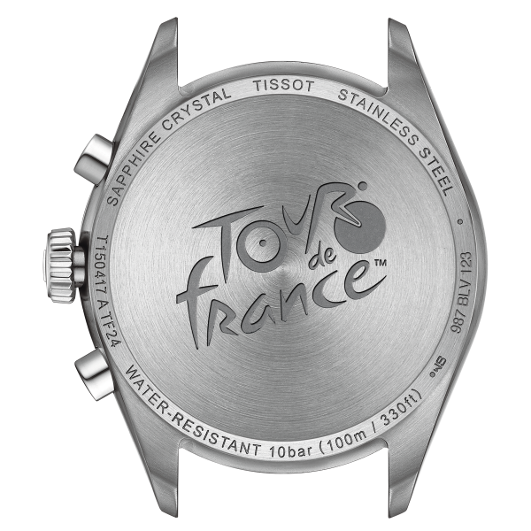 Tissot PR 100 'Tour de France' fekete chronograph férfi karóra T1504171105100
