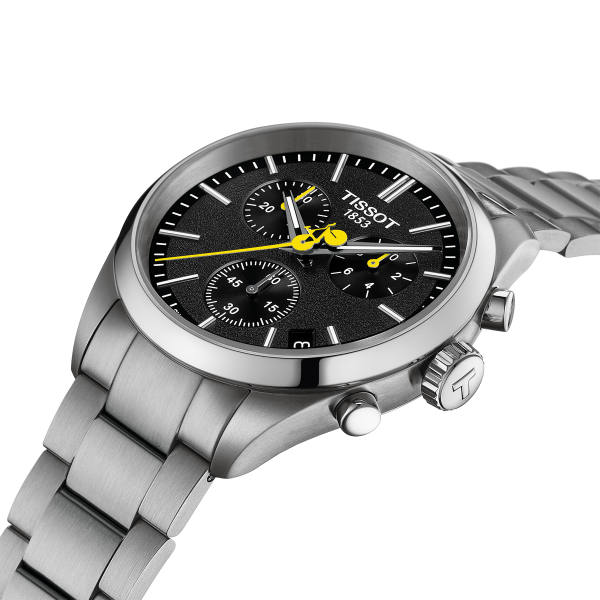 Tissot PR 100 'Tour de France' fekete chronograph férfi karóra T1504171105100