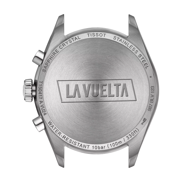 Tissot PR 100 'Vuelta' fekete chronograph férfi karóra  T1504171105101
