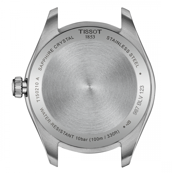 Tissot PR 100 ezüst számlapos quartz női karóra T1502101103100