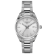 Tissot PR 100 ezüst számlapos quartz női karóra T1502101103100