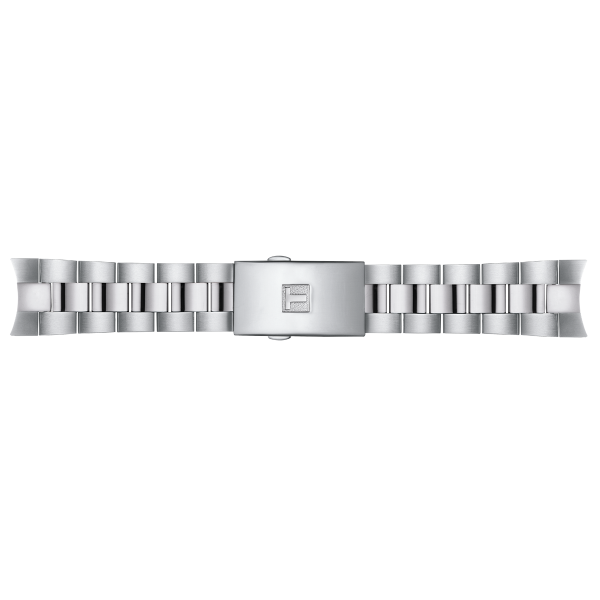 Tissot PR 100 Lady Sport Chic chronograph ezüst színű női óra gyémánttal T1019171111600