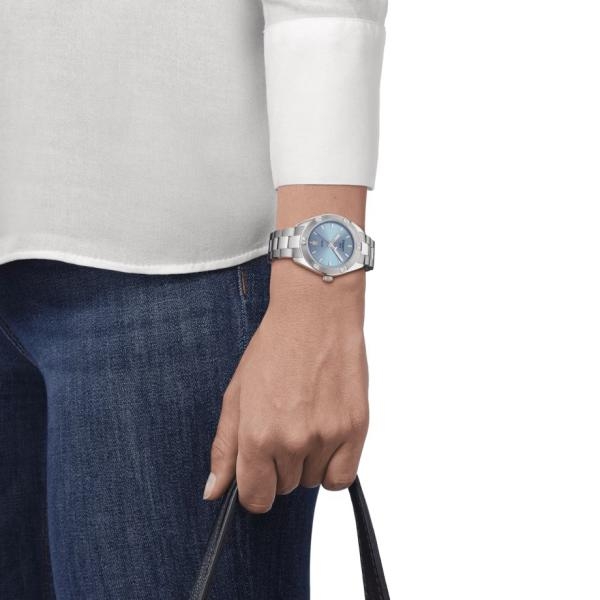 Tissot PR 100 Lady Sport Chic világoskék női óra T1019101135100