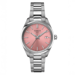 Tissot PR 100 rózsaszín számlapos quartz női karóra T1502101133100
