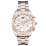 Tissot PR 100 Sport Chic Diamonds női bicolor chronograph karóra T1019172211600