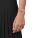 Tissot PRX gyémánt indexes rozé női quartz karóra T1370103350600