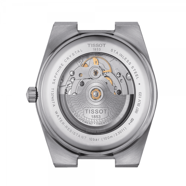 Tissot PRX Powermatic 80 fekete számlapos automata férfi óra T1374071105100