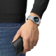 Tissot PRX quartz sötétkék számlapos férfi karóra T1374101104100
