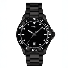 Tissot Seastar 1000 fekete férfi quartz karóra T1204103305100