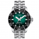 Tissot Seastar 1000 Powermatic 80 fém szíjas zöld számlapos férfi karóra T1204071109101