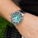 Tissot Seastar 1000 Powermatic 80 fém szíjas zöld számlapos férfi karóra T1204071109101