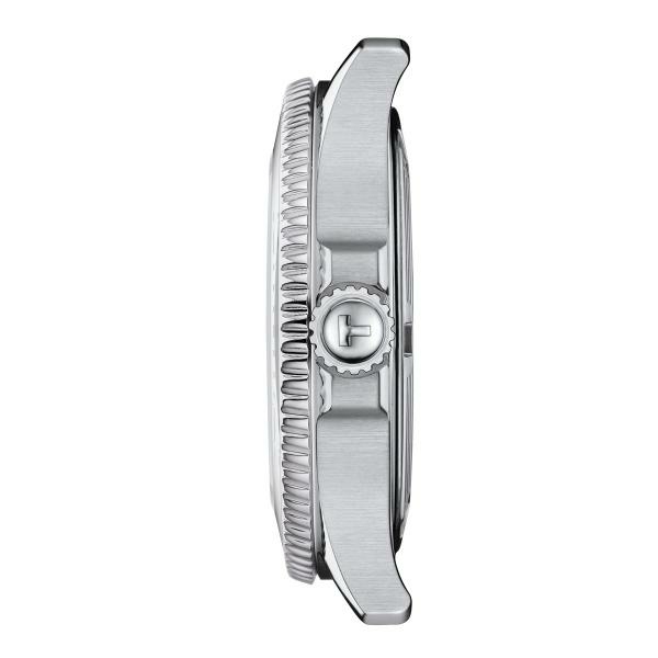 Tissot Seastar 1000 quartz fehér számlapos ezüst színű karóra T1202101101100