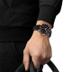Tissot Seastar 1000 quartz GMT fekete számlapos gumi szíjas karóra T1208521705100