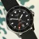Tissot Seastar 1000 quartz GMT fekete számlapos gumi szíjas karóra T1208521705100