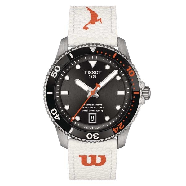Tissot Seastar 1000 Wilson WNBA Special Edition automata karóra T1208071705100
