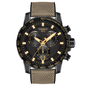 Tissot Supersport chrono drapp textil szíjas férfi óra T1256173705101