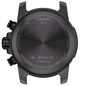 Tissot Supersport chrono drapp textil szíjas férfi óra T1256173705101